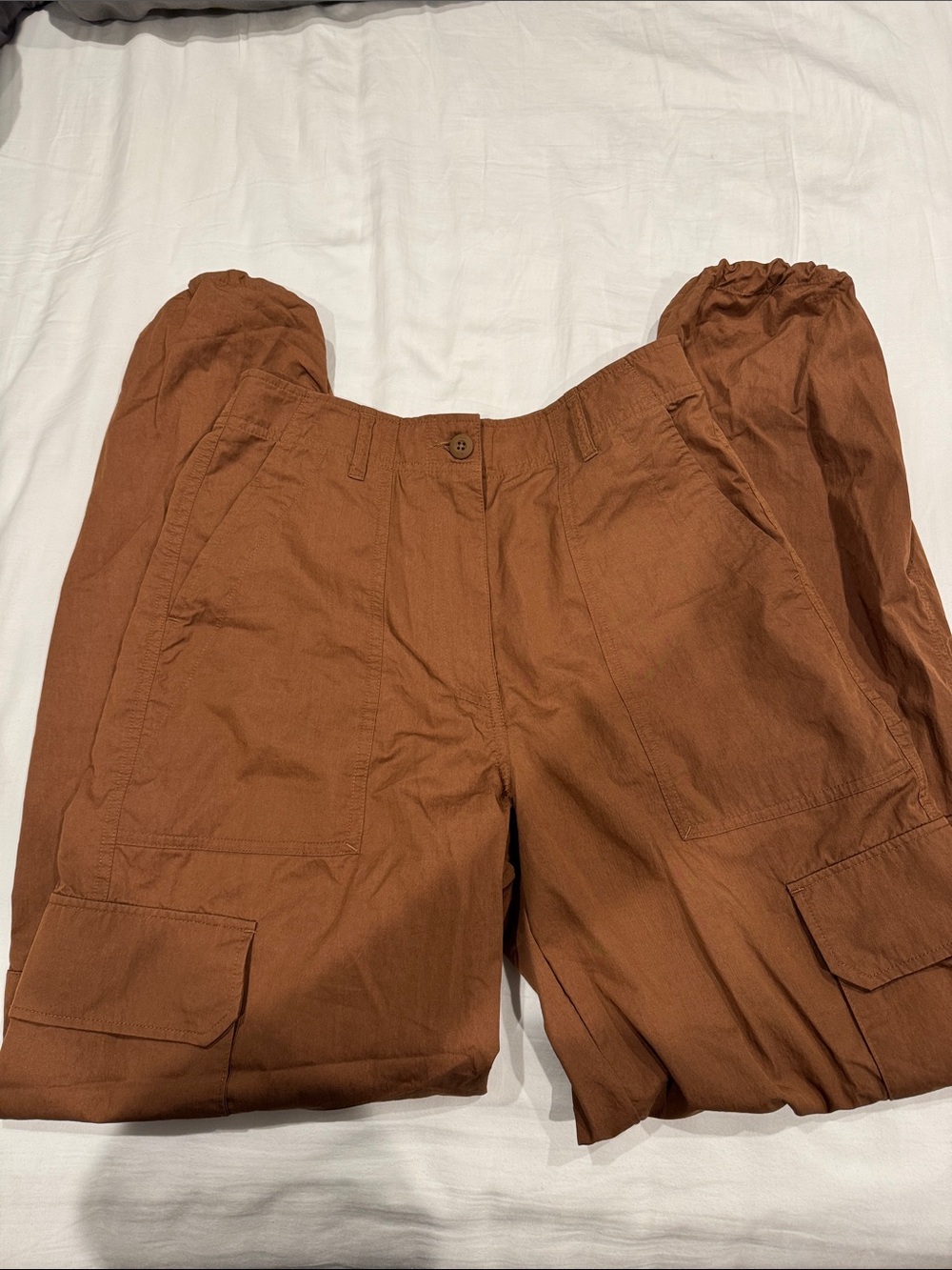 Kith Women’s Cargo Pants in Rust Brown